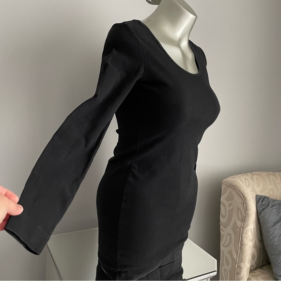 Gentle Fawn black fitted mini dress - Picture 2 of 12